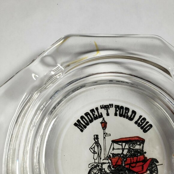 Model T Ford 1910 1905 Rambler Glass Ashtrays Antique Cars Man Cave - Picture 7 of 9